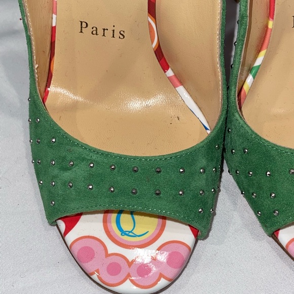 Christian Louboutin Loopinga Toe Plume 100 - Picture 3 of 11